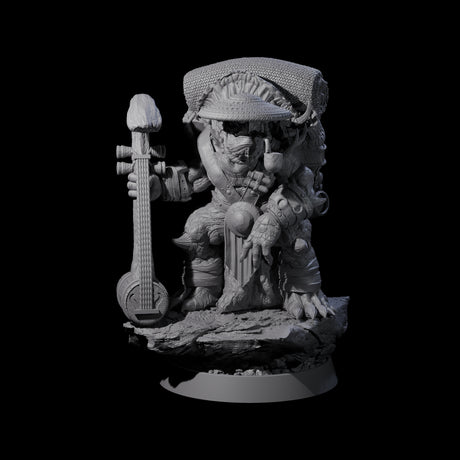 Warlike Tortle M Miniature for Dungeons and Dragons, Pathfinder or other TTRPGs