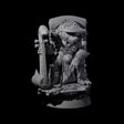 Warlike Tortle M Miniature for Dungeons and Dragons, Pathfinder or other TTRPGs