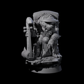 Warlike Tortle M Miniature for Dungeons and Dragons, Pathfinder or other TTRPGs