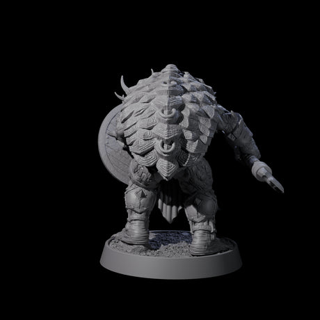 Warlike Tortle N Miniature for Dungeons and Dragons, Pathfinder or other TTRPGs