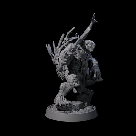 Warlike Tortle O Miniature for Dungeons and Dragons, Pathfinder or other TTRPGs