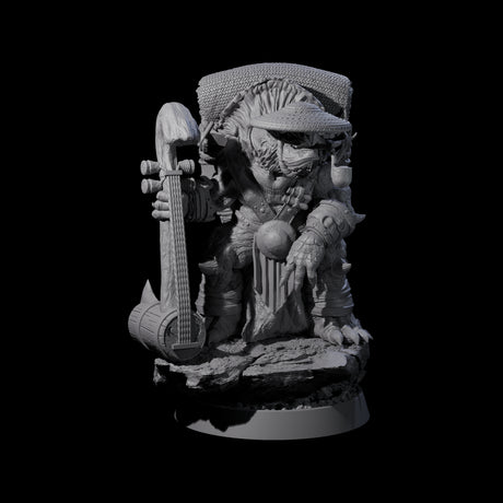 Warlike Tortle Tribe Miniature for Dungeons and Dragons, Pathfinder or other TTRPGs
