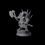 Warlike Tortle Tribe Miniature for Dungeons and Dragons, Pathfinder or other TTRPGs