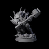 Warlike Tortle Tribe Miniature for Dungeons and Dragons, Pathfinder or other TTRPGs