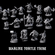 Warlike Tortle Tribe Miniature for Dungeons and Dragons, Pathfinder or other TTRPGs