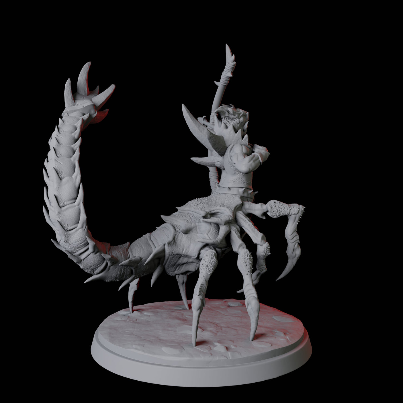 Warring Tlincallis C Miniature for Dungeons and Dragons, Pathfinder or other TTRPGs