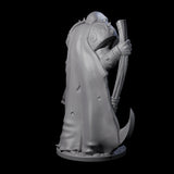 Warrior Lich Necromancer Miniature for Dungeons and Dragons, Pathfinder or other TTRPGs