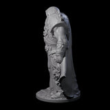 Warrior Lich Necromancer Miniature for Dungeons and Dragons, Pathfinder or other TTRPGs