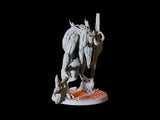 Warrior Troll Miniature for Dungeons and Dragons, Pathfinder or other TTRPGs