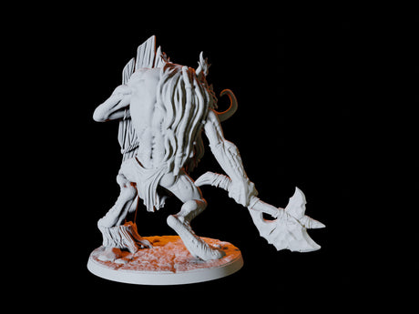 Warrior Troll Miniature for Dungeons and Dragons, Pathfinder or other TTRPGs