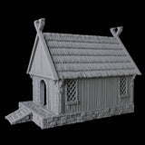 Warrior's House - Saxonia Miniature for Dungeons and Dragons, Pathfinder or other TTRPGs