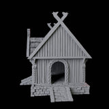 Warrior's House - Saxonia Miniature for Dungeons and Dragons, Pathfinder or other TTRPGs