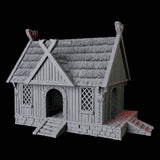 Warrior's House - Saxonia Miniature for Dungeons and Dragons, Pathfinder or other TTRPGs