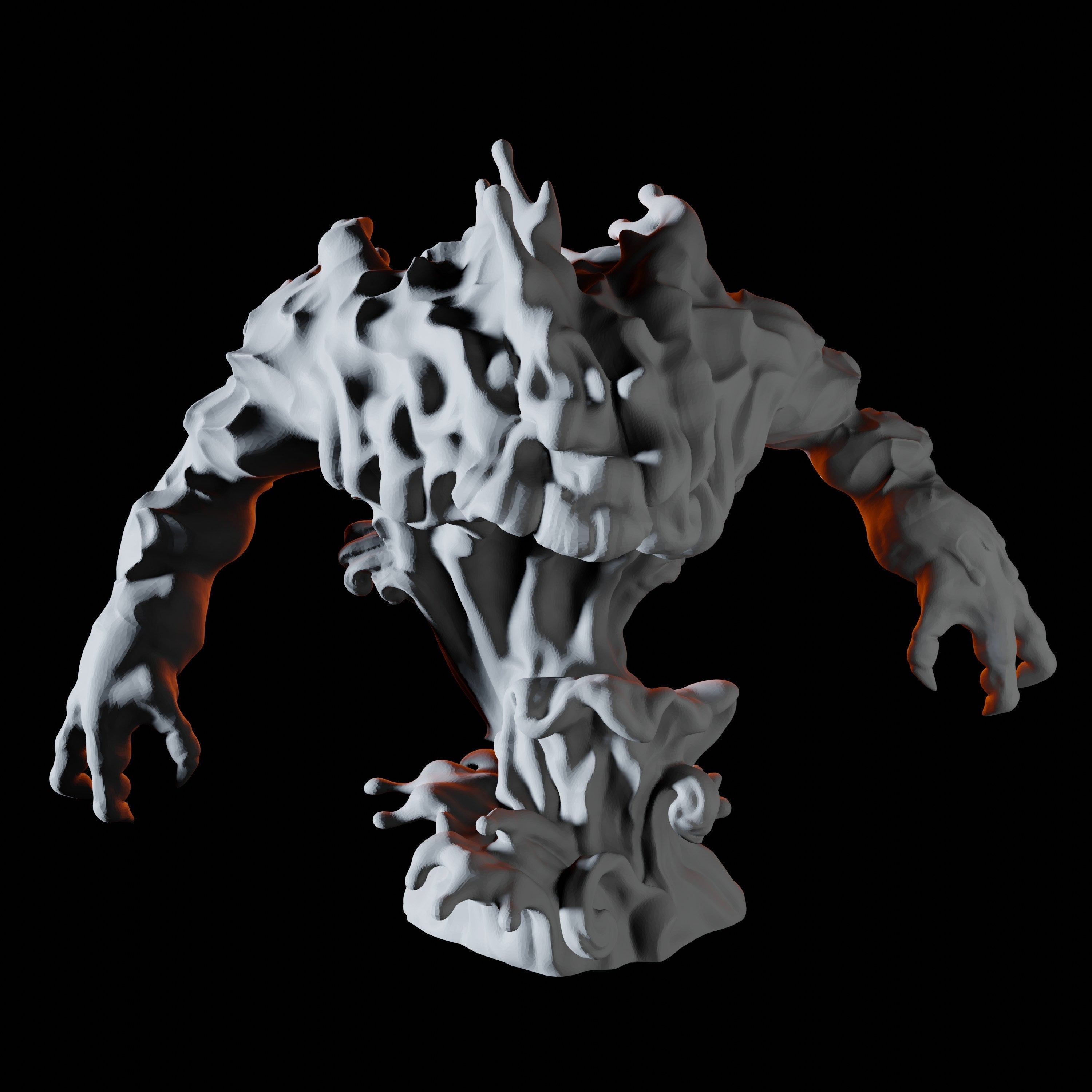 Water Elemental Miniature A for Dungeons and Dragons - Myth Forged