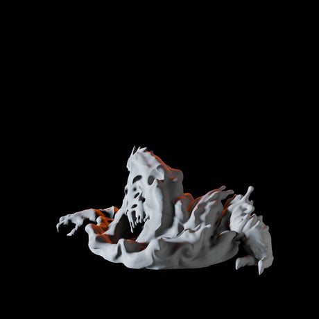 Water Elemental B Miniature for Dungeons and Dragons, Pathfinder or other TTRPGs