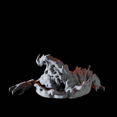 Water Elemental B Miniature for Dungeons and Dragons, Pathfinder or other TTRPGs