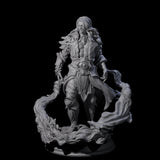 Water Elemental Mage Miniature for Dungeons and Dragons, Pathfinder or other TTRPGs