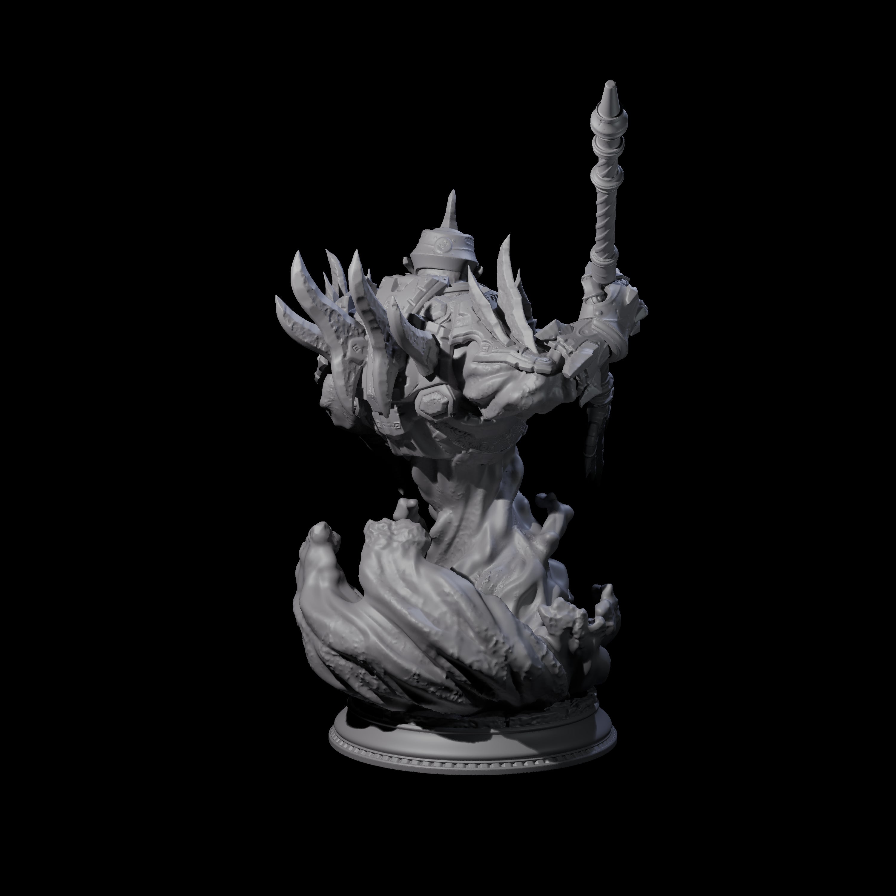 Water Myrmidon Miniature for Dungeons and Dragons, Pathfinder or other TTRPGs