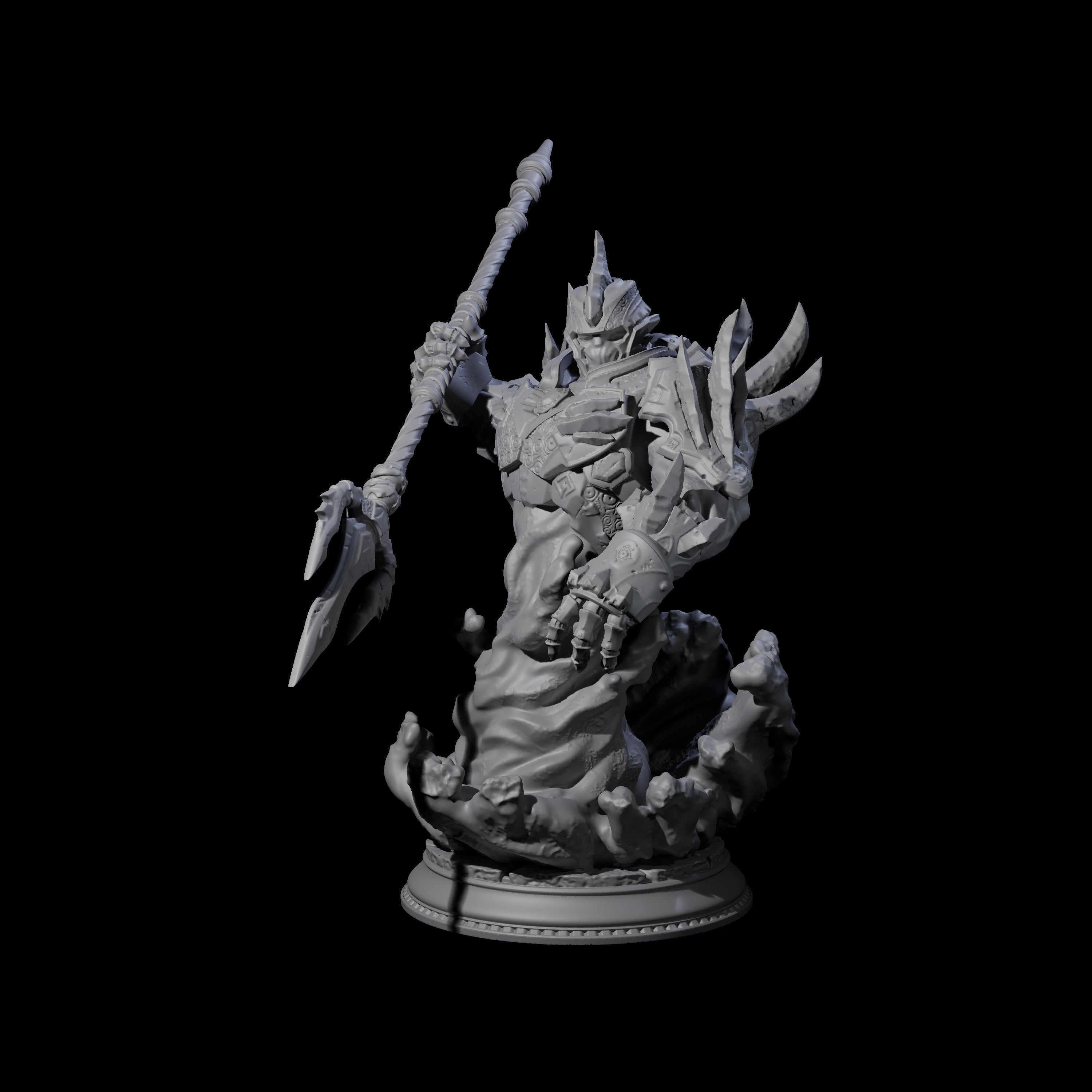 Water Myrmidon Miniature for Dungeons and Dragons, Pathfinder or other TTRPGs