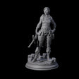 Weathered Human Ranger Miniature for Dungeons and Dragons, Pathfinder or other TTRPGs