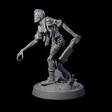 Weathered Zombie Serf A Miniature for Dungeons and Dragons, Pathfinder or other TTRPGs