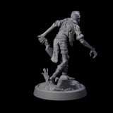 Weathered Zombie Serf A Miniature for Dungeons and Dragons, Pathfinder or other TTRPGs