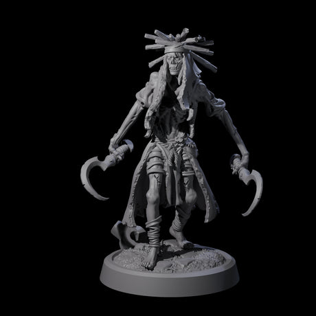 Weathered Zombie Serf B Miniature for Dungeons and Dragons, Pathfinder or other TTRPGs