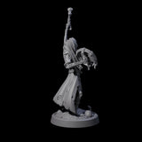 Weathered Zombie Serf C Miniature for Dungeons and Dragons, Pathfinder or other TTRPGs
