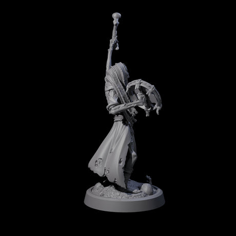 Weathered Zombie Serf C Miniature for Dungeons and Dragons, Pathfinder or other TTRPGs