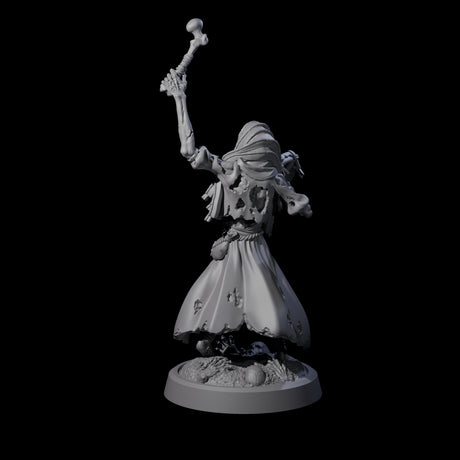 Weathered Zombie Serf C Miniature for Dungeons and Dragons, Pathfinder or other TTRPGs