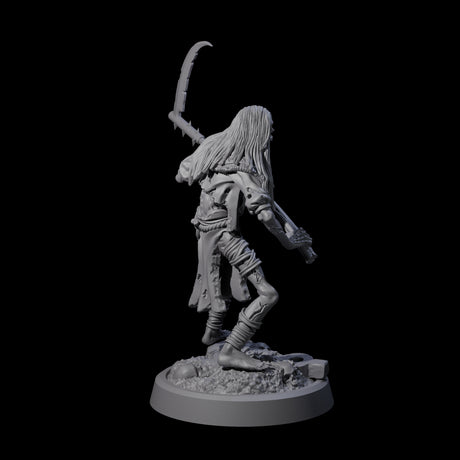 Weathered Zombie Serf D Miniature for Dungeons and Dragons, Pathfinder or other TTRPGs