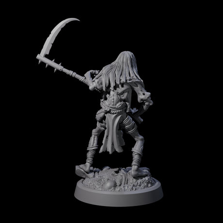 Weathered Zombie Serf D Miniature for Dungeons and Dragons, Pathfinder or other TTRPGs