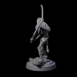 Weathered Zombie Serf D Miniature for Dungeons and Dragons, Pathfinder or other TTRPGs
