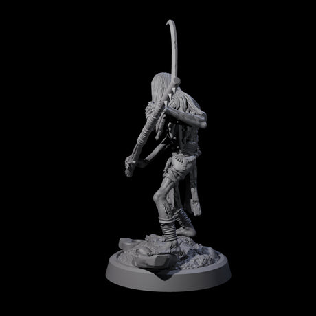 Weathered Zombie Serf D Miniature for Dungeons and Dragons, Pathfinder or other TTRPGs