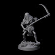 Weathered Zombie Serf D Miniature for Dungeons and Dragons, Pathfinder or other TTRPGs