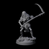 Weathered Zombie Serfs Miniature for Dungeons and Dragons, Pathfinder or other TTRPGs