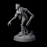 Weathered Zombie Serfs Miniature for Dungeons and Dragons, Pathfinder or other TTRPGs