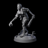 Weathered Zombie Serfs Miniature for Dungeons and Dragons, Pathfinder or other TTRPGs