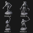 Weathered Zombie Serfs Miniature for Dungeons and Dragons, Pathfinder or other TTRPGs