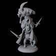 Weird Halfling Jester Pair A Miniature for Dungeons and Dragons, Pathfinder or other TTRPGs