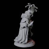 Weird Halfling Jester Pair B Miniature for Dungeons and Dragons, Pathfinder or other TTRPGs