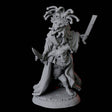 Weird Halfling Jester Pair B Miniature for Dungeons and Dragons, Pathfinder or other TTRPGs