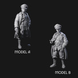 Weird War German Calculating Officers Miniature for Dungeons and Dragons, Pathfinder or other TTRPGs