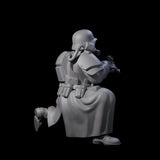 Weird War German Cold Sniper Miniature for Dungeons and Dragons, Pathfinder or other TTRPGs