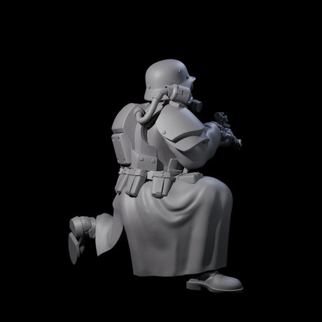 Weird War German Cold Sniper Miniature for Dungeons and Dragons, Pathfinder or other TTRPGs
