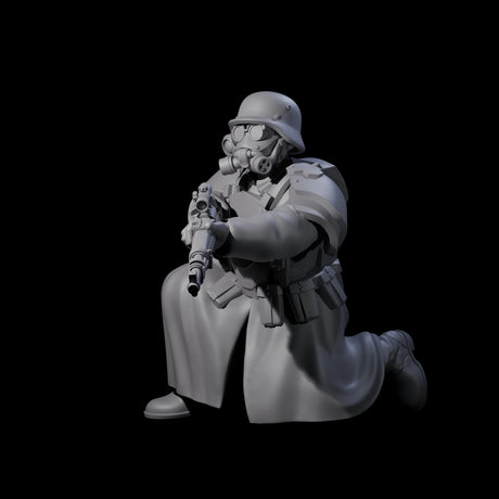 Weird War German Cold Sniper Miniature for Dungeons and Dragons, Pathfinder or other TTRPGs