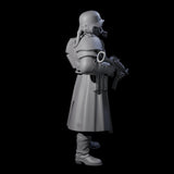 Weird War German Fast Firing SMG Commando A Miniature for Dungeons and Dragons, Pathfinder or other TTRPGs