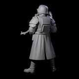 Weird War German Fast Firing SMG Commando A Miniature for Dungeons and Dragons, Pathfinder or other TTRPGs