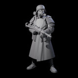 Weird War German Fast Firing SMG Commando A Miniature for Dungeons and Dragons, Pathfinder or other TTRPGs