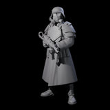 Weird War German Fast Firing SMG Commando A Miniature for Dungeons and Dragons, Pathfinder or other TTRPGs